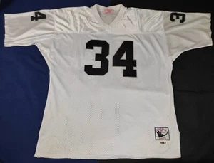 Oakland Raiders Bo Jackson #34 Football-NFL Mitchell & Ness Jersey Size56 - Picture 1 of 12