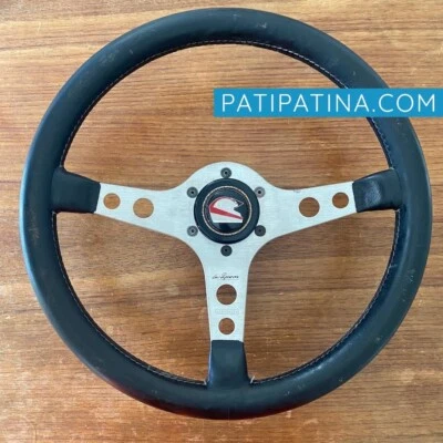 Vintage 70s MOMO Clay Regazzoni steering wheel Lenkrad Volante 350mm for BMW E10 - Bild 1 von 4