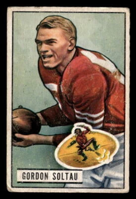 1951 Bowman #67 Gordon Soltau - Image 1 of 2