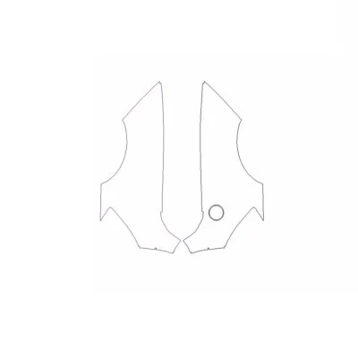 For Chevrolet Corvette C8 PreCut Paint Protection Film Clear Bra PPF - Image 1 of 4