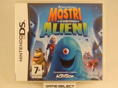 Dreamworks Monsters Vs Aliens Nintendo DS 2DS 3DS PAL ITA Complete - Image 1 of 4