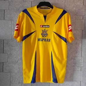 UKRAINE NATIONAL TEAM 2006 HOME FOOTBALL SOCCER SHIRT JERSEY CAMISETA LOTTO XL - Picture 1 of 14