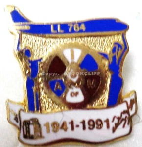 Airline Workers I.A. of M. Local 764 -50th Union B.C. & YUKON pin - Picture 1 of 4