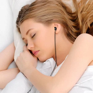 3.5mm Sleep Headset In-Ear Earphone Stereo Silicone Earbuds Wired Headphone, - Zdjęcie 1 z 14