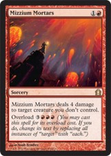 1x Mizzium Mortars - Foil - Return to Ravnica - Lightly Played, English - MTG!
