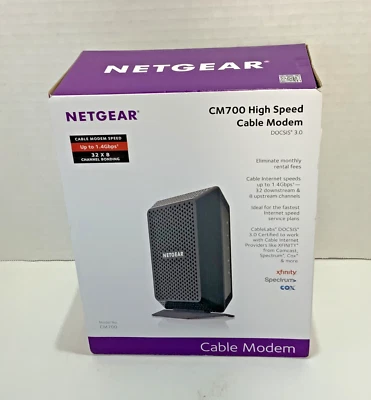 NETGWAR CM700 High Speed Cable Modem DOCSIS 3.0 - Image 1 of 4