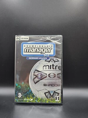 Championship Manager Season 03/04 PC NEW Sealed UK Version 03 04 - Image 1 of 2