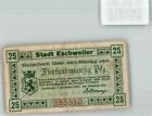 39888320 - 5180 Eschweiler 25 Pfennig Gutschein No. 285510 Aachen LKR 1918