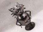 QUIRKY CAT SAVINGS BANK MADE FROM RECYCLED METAL GREAT COLLECTABLE & SO BANKABLE