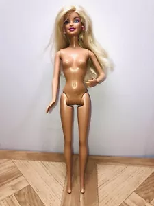 Poupée Barbie blonde Mattel 2009 je peux être une mariée mariage poignet articulé nu - Photo 1/16