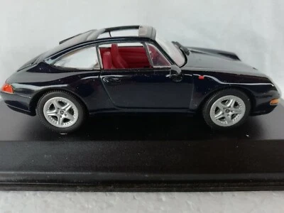 PORSCHE 911 1994 BLACK METALLIC MINICHAMPS 1/43 PARI A NUOVO. TECA ORIGINALE - Immagine 1 di 3