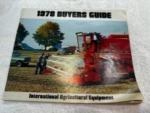 International Harvester Agricultural Equipment Buyers Guide 1978 AD-32612-G - Picture 1 of 8