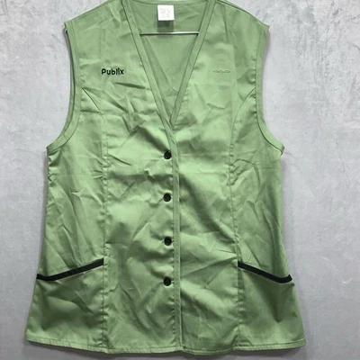 PUBLIX Supermarket Vest Size 12/14 M  Superior Uniform Grocery Store - Image 1 of 4