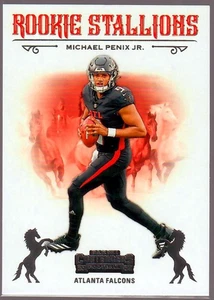 2024 Panini Contenders Rookie Stallions Insert Michael Penix Jr. #10 Falcons - Bild 1 von 1