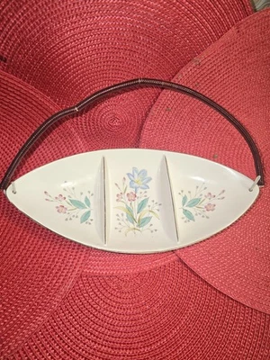 tray with handles 3 sections - Image 1 of 3