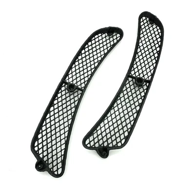 Replica coppia Griglie carena scudo anteriore Prese d'aria Malaguti F12 nere - Imagen 1 de 3