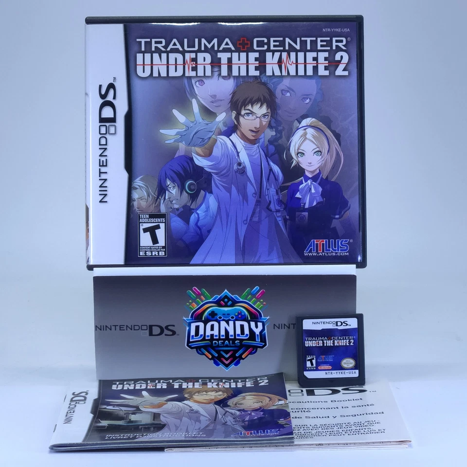 Trauma Center Under the Knife 2 CIB W/ Manual - Nintendo DS - Image 1 of 4