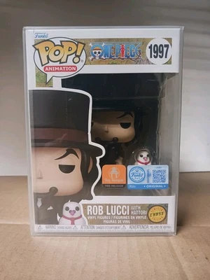 Funko Pop One Piece Rob Lucci W/Hattori Toy Temple PR Exclusive #1997 Chase