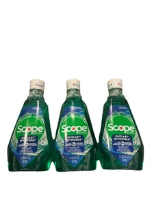 New Crest Scope Outlast Mundspülung, frisch neuwertig (33,8 fl. oz., 3 pk.) - Bild 1 von 5
