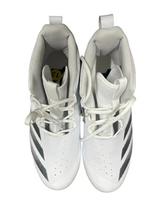 Botines de fútbol Adidas Adizero Chaos 2E Linemen-blancos nube para hombre talla 13 anchos - Imagen 1 de 7