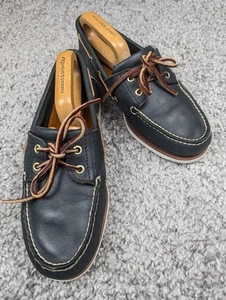 Timberland Classic Boat 2 Eye Boat Shoes Uk Size 8.5 Mens Leather Shoes AL183582 - Picture 1 of 11