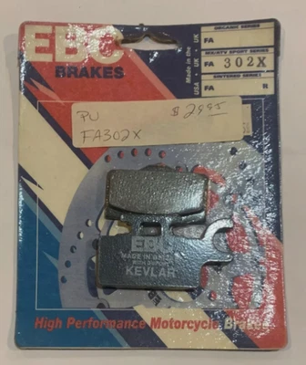 EBC FA302R Long-Life Sintered Rear Brake Pads Kawasaki KX65 KLX110 2000-2024 - Image 1 of 4