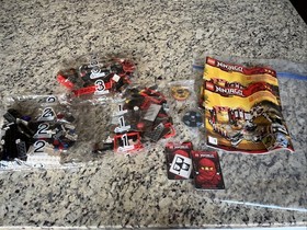 LEGO 2520 Ninjago Battle Arena 463 pieces Open No box New Sealed Bags