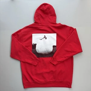Harry Styles XL On Top Of The World Harry’s Here House Hoodie Pop Up RED Hoodie - Picture 1 of 11