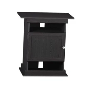 Ameriwood Home Flipper 10/20 Gallon Aquarium Stand, Black Oak, 15.7 x 25 x 28