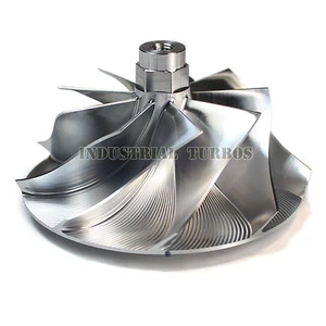 9 Blades GTP38 TP38 Billet Compressor Wheel for 94-03 Ford Powestroke 7.3 E&F - Picture 1 of 4