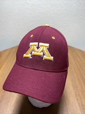 Minnesota Gophers Zephyr Big M Logo Snapback Baseball Cap Hat Fitted 7 - Image 1 of 4