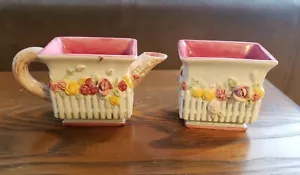 Royal Albert Old Country Roses Cottage Creamer and Sugar Bowl Set ***chip - Picture 1 of 20