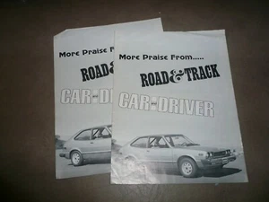 Reimpresiones de artículos Honda Acord para auto de carretera y pista y conductor - De colección - Dos - Imagen 1 de 3