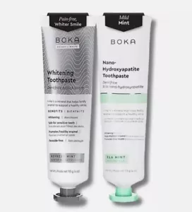 Boka Fluoride Toothpaste Nano Hydroxyapatite Remineralizing Sensitive Teeth - Picture 1 of 10