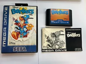 Disney's Bonkers Water Damaged Cover! (Sega Megadrive Game) - Picture 1 of 3
