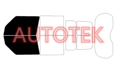 Película precortada 2 puertas ventanas delanteras tinte para Land Rover Defender 110 2020-2025 Foto 1 de 4