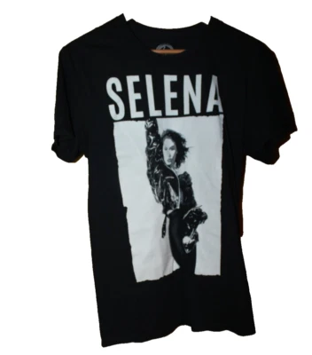 Selena Gomez Official Merchandise Tee Shirt Black Portrait - Size S - Image 1 of 4