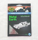 Kit de maquettes métalliques Batmobile Metal Earth 3D série télévisée classique Batmobile 14 ans et plus