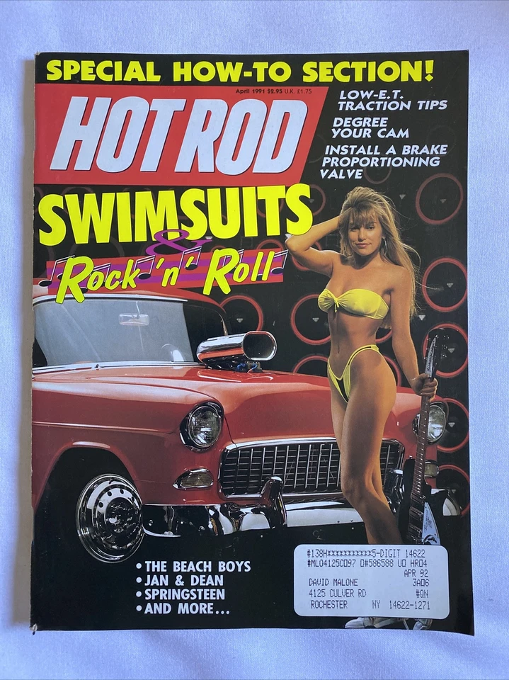 1991 April Hot Rod Magazine James Baran Has ‘76 Firebird All Pancho (CP305) - Image 1 of 3