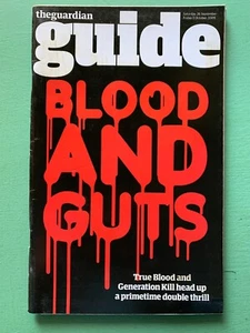 THE GUIDE magazine 26-September-2009 TRUE BLOOD James Ransone The Simpsons TV - Picture 1 of 2