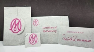 Certificado de autenticidad Marie Osmond para juegos infantiles Rose Bud # 1680 - Imagen 1 de 14