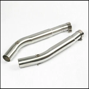Exhaust Muffler Tube Mid Pipe Slip 51mm Fits For Suzuki GSXR 1300 2008-2017 - Picture 1 of 5