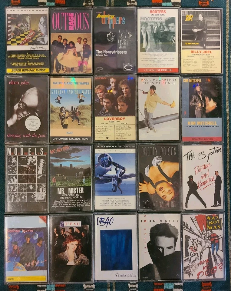 V/A - 80's Pop Faves (Cass, Album) CAN/USA Like New Used NM Excellent Condition - Image 1 of 1