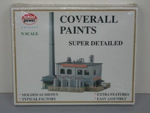 Model Power N Scale Coverall Paints Building - Factory Sealed - Picture 1 of 1