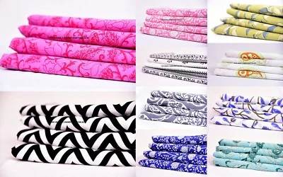 Vendita All'Ingrosso Lotti Mano Blocco Stampa Cotone Tessuto Bagru 91.4m - Immagine 1 di 4