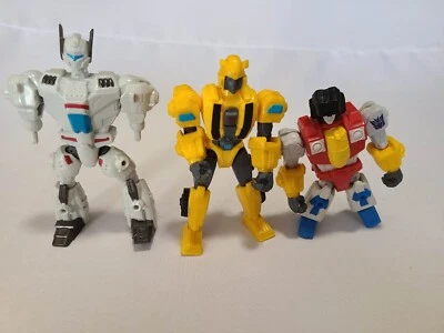 Transformers Super Hero Mashers BUMBLEBEE + STARSCREAM & JETFIRE Piezas / Piezas Foto 1 de 3