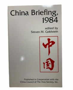 China Briefing 1984 Council of The Asia Soc Paperback Steven M. Goldstein Book - Imagen 1 de 9
