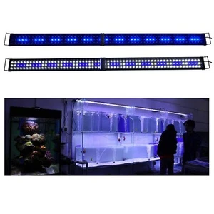 LED Aquarium Hood Lighting 72-78 inch Fish Tank Light Lamp for Freshwater Mar... - Picture 1 of 8