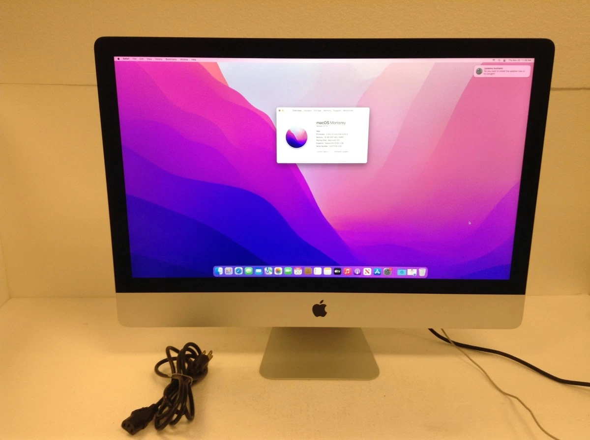 Preços baixos em Imac 27 Polegadas i5 All-in-Ones | eBay