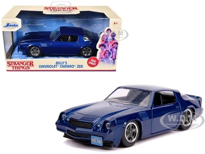 BILLY'S CHEVROLET CAMARO Z28 AZUL "STRANGER THINGS" 1/32 FUNDIDO A PRESIÓN POR JADA 31113 Foto 1 de 4